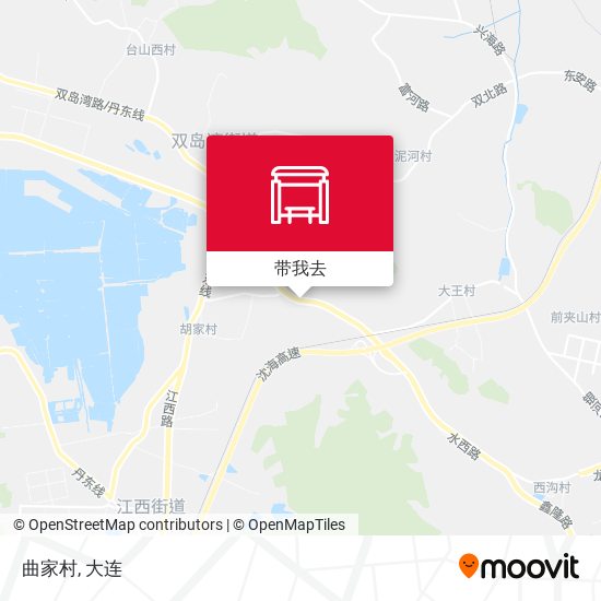 曲家村地图