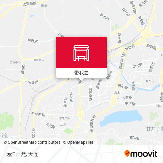 远洋自然地图