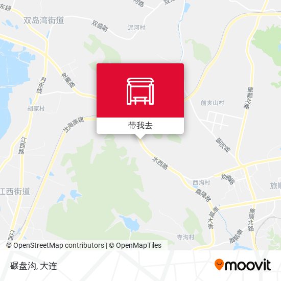 碾盘沟地图