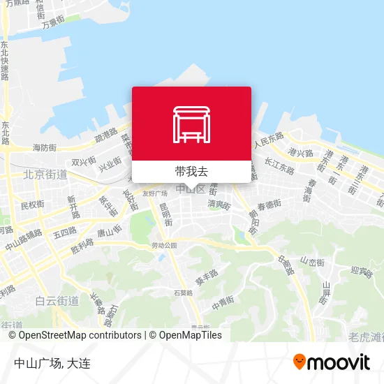 中山广场地图