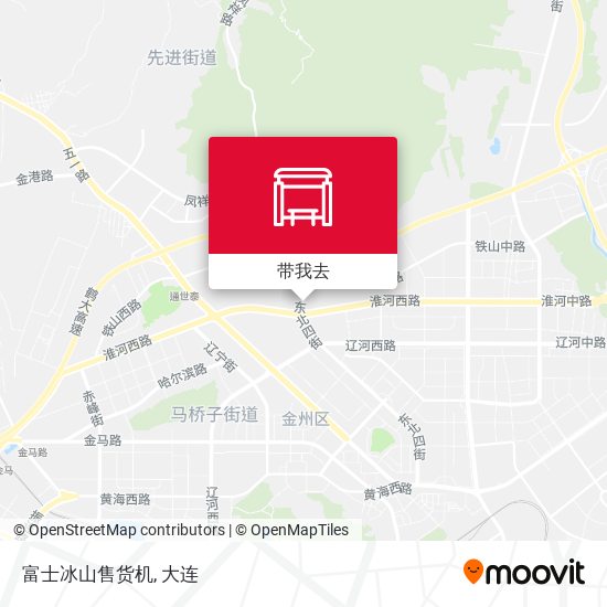 富士冰山售货机地图