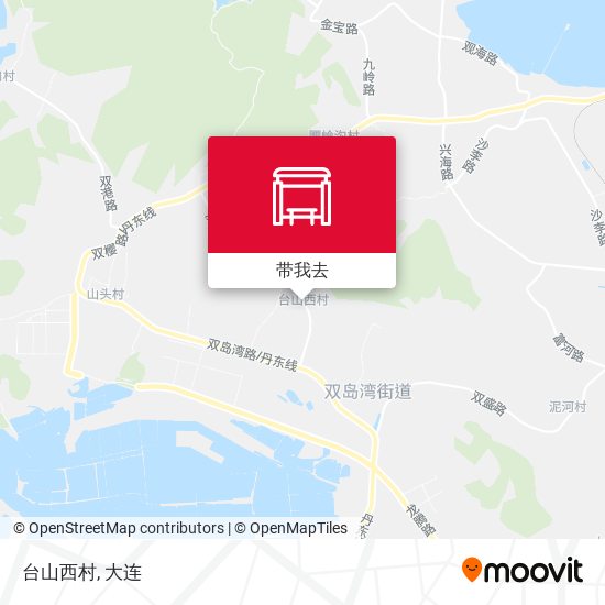 台山西村地图