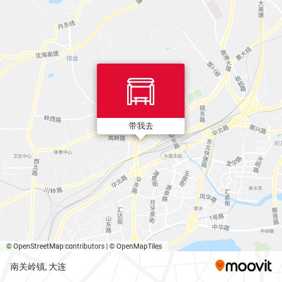 南关岭镇地图