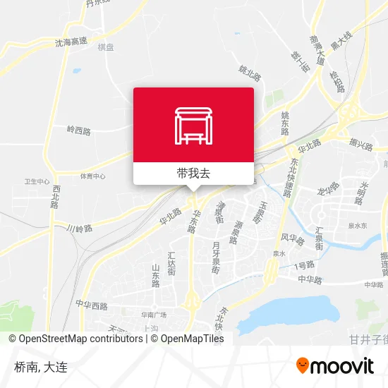 桥南地图