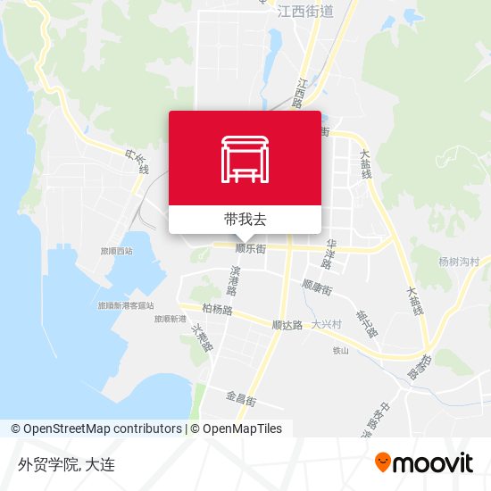 外贸学院地图