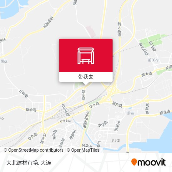 大北建材市场地图