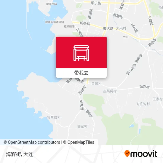 海辉街地图