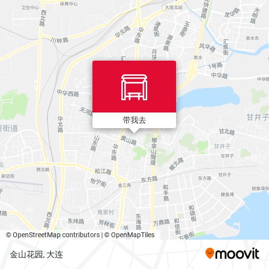 金山花园地图