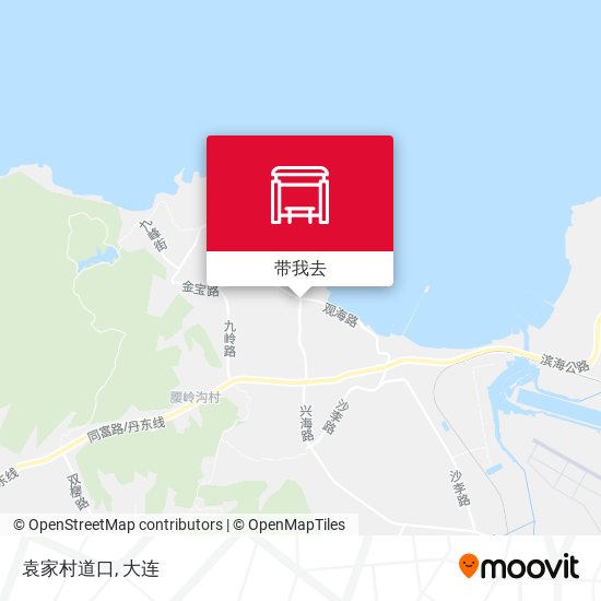 袁家村道口地图