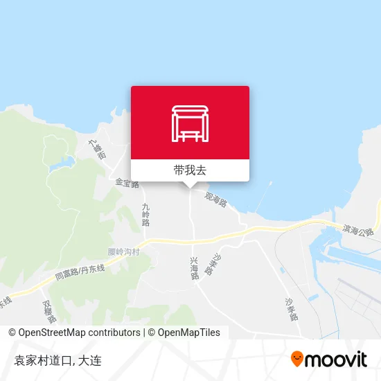 袁家村道口地图