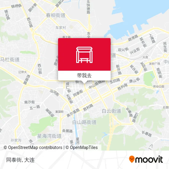 同泰街地图