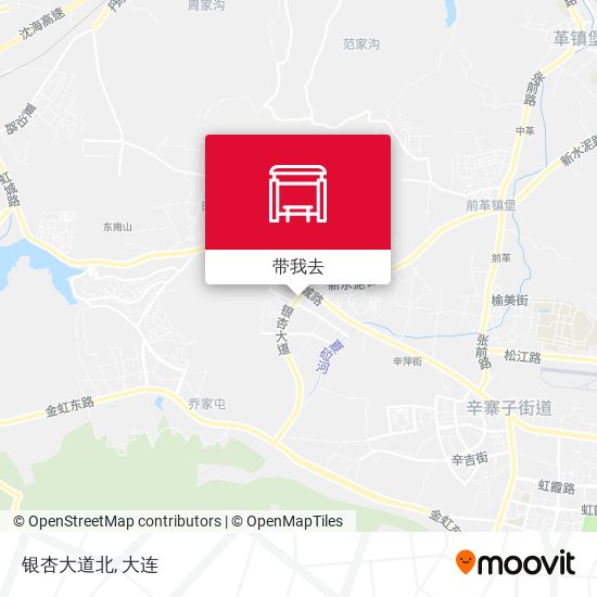 银杏大道北地图