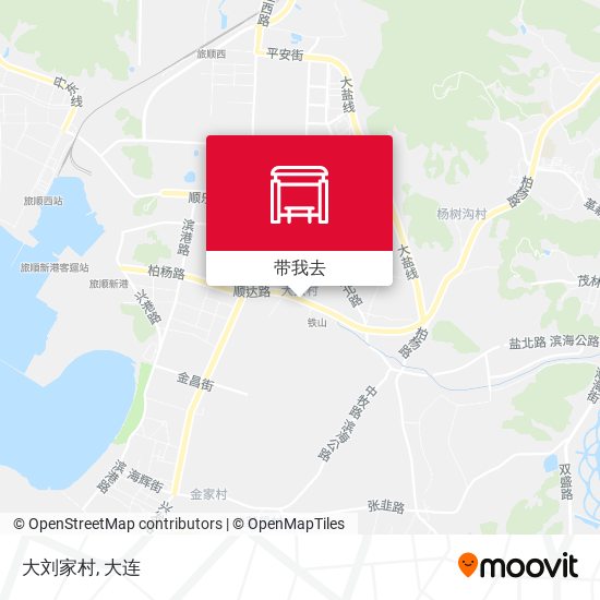 大刘家村地图