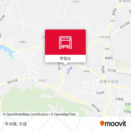 辛水路地图