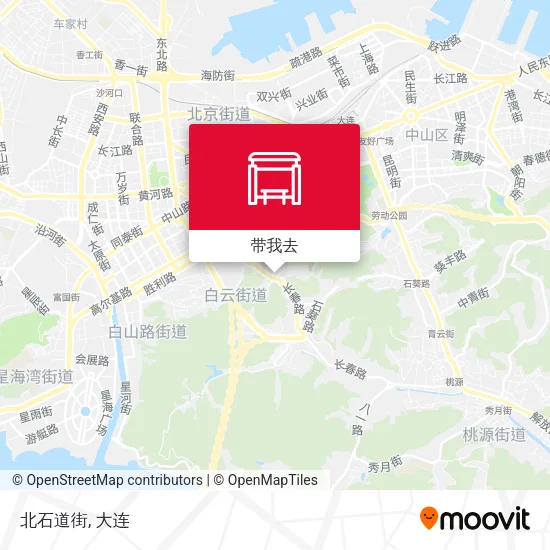 北石道街地图