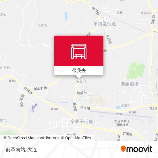 前革南站地图