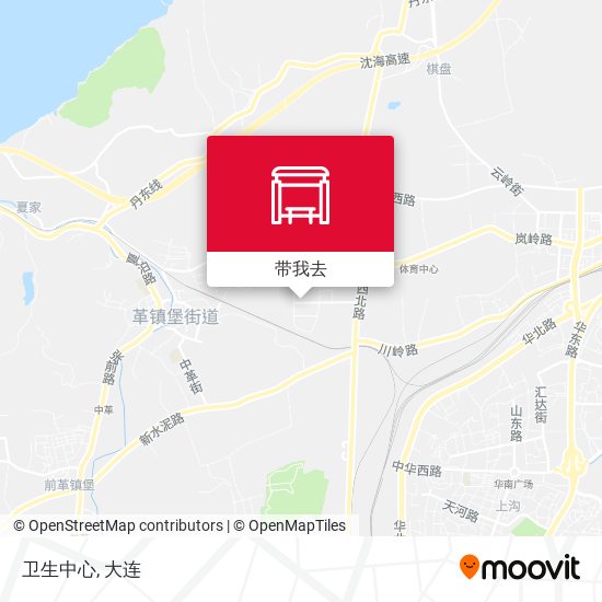 卫生中心地图