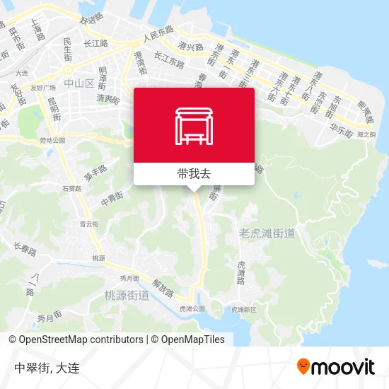 中翠街地图