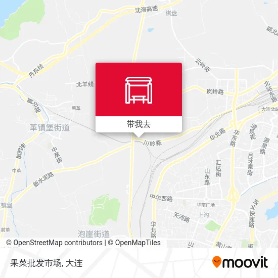 果菜批发市场地图