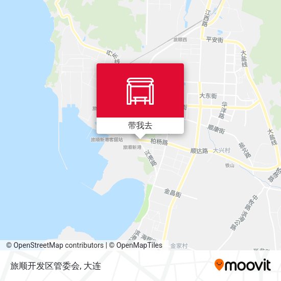 旅顺开发区管委会地图
