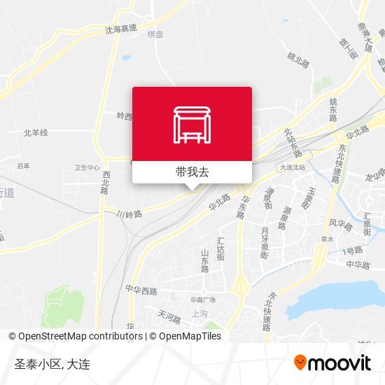 圣泰小区地图