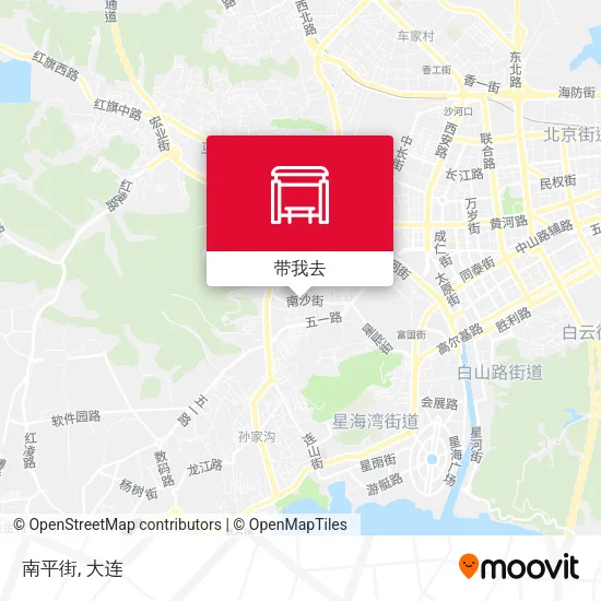 南平街地图