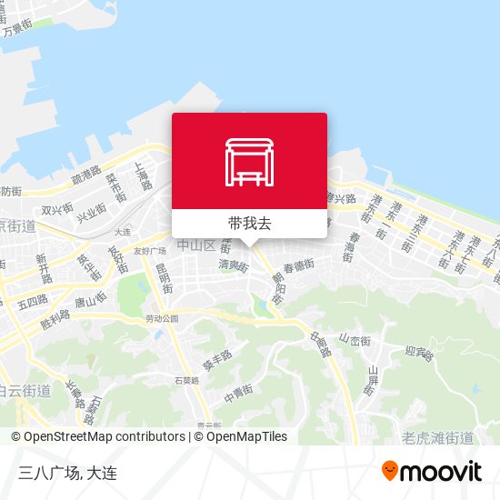 三八广场地图
