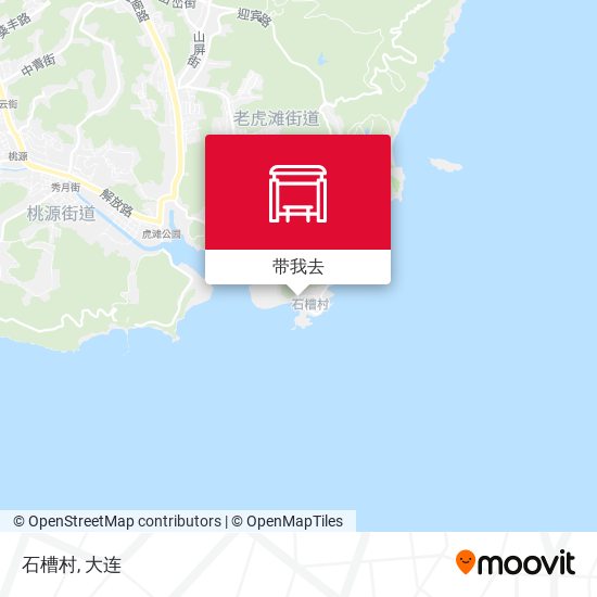 石槽村地图