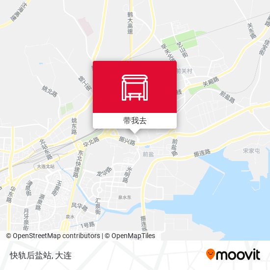 快轨后盐站地图