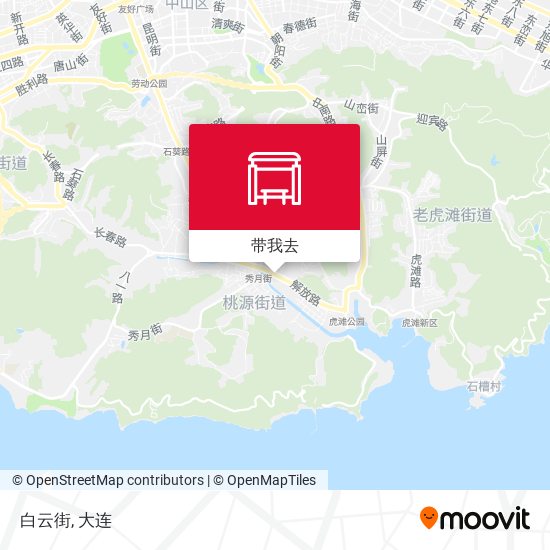 白云街地图