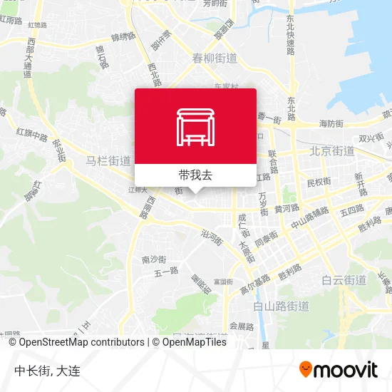 中长街地图