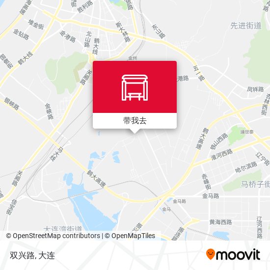 双兴路地图