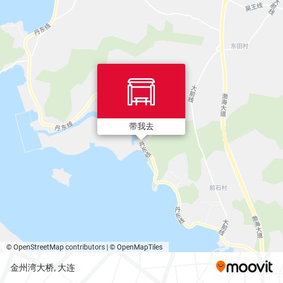 金州湾大桥地图