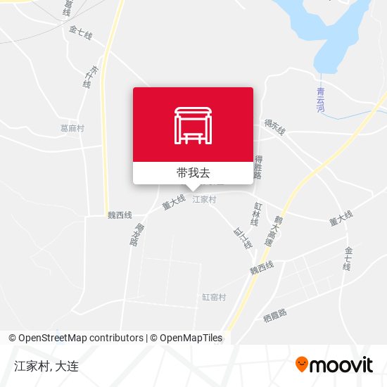 江家村地图