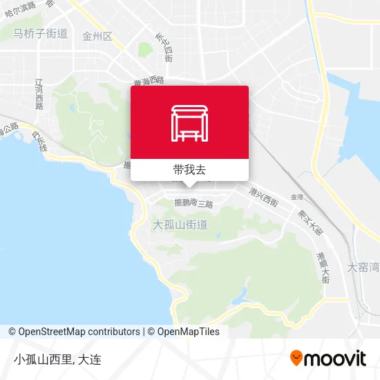 小孤山西里地图