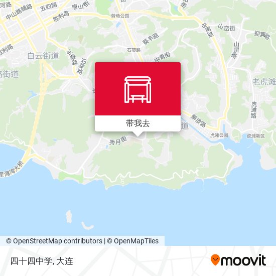 四十四中学地图