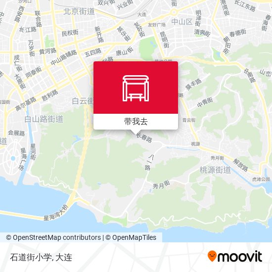 石道街小学地图