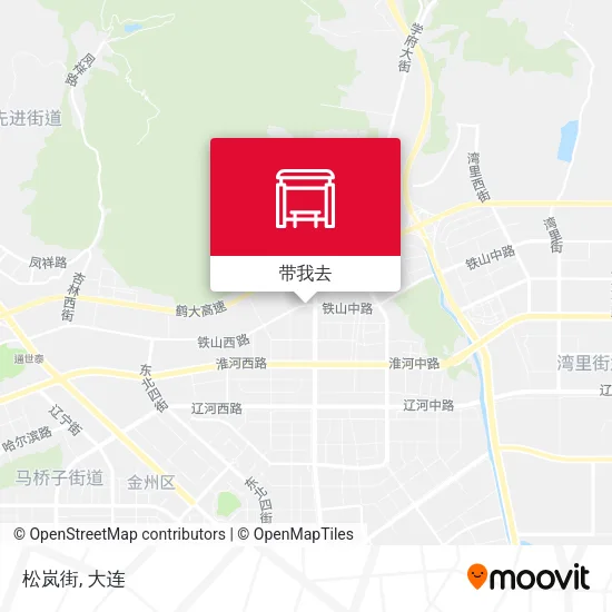松岚街地图
