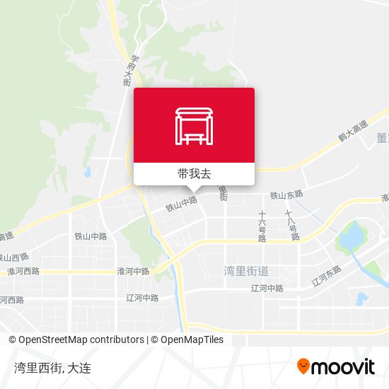 湾里西街地图