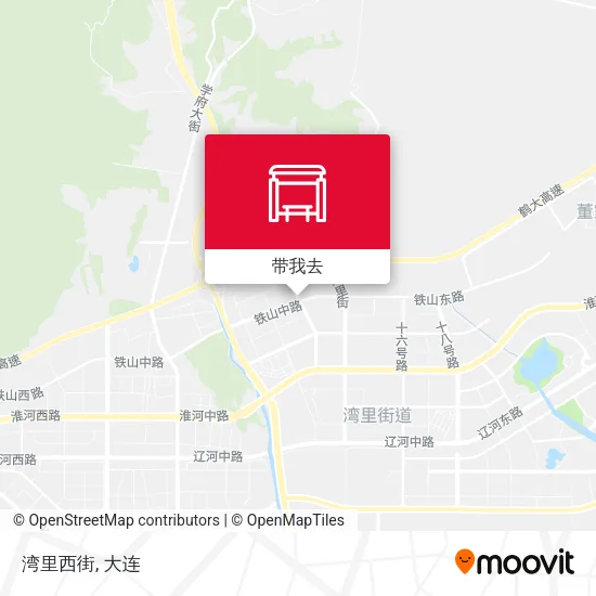 湾里西街地图