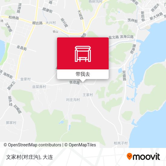 文家村(对庄沟)地图