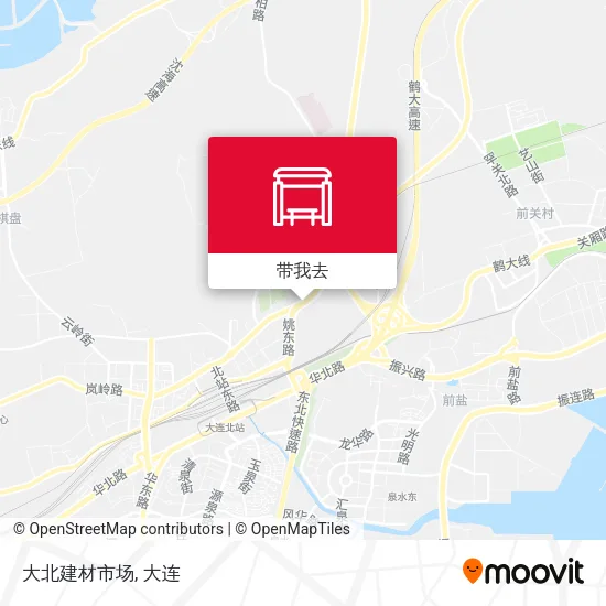 大北建材市场地图