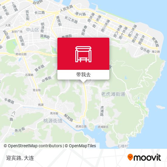 迎宾路地图