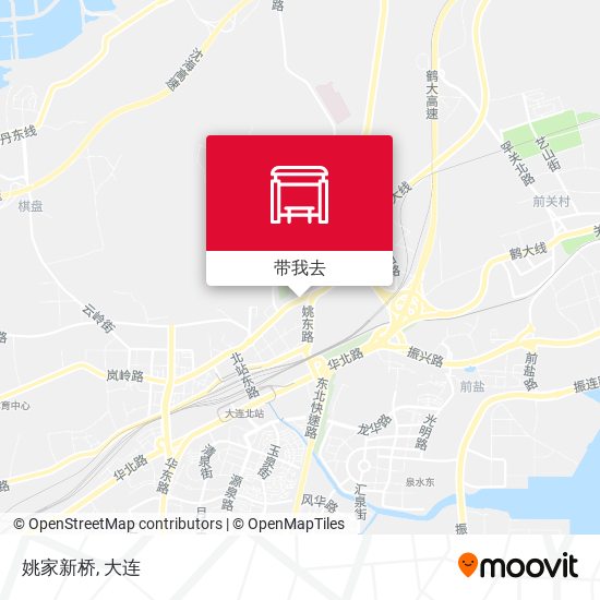 姚家新桥地图