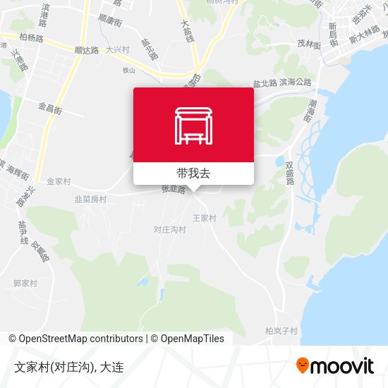 文家村(对庄沟)地图