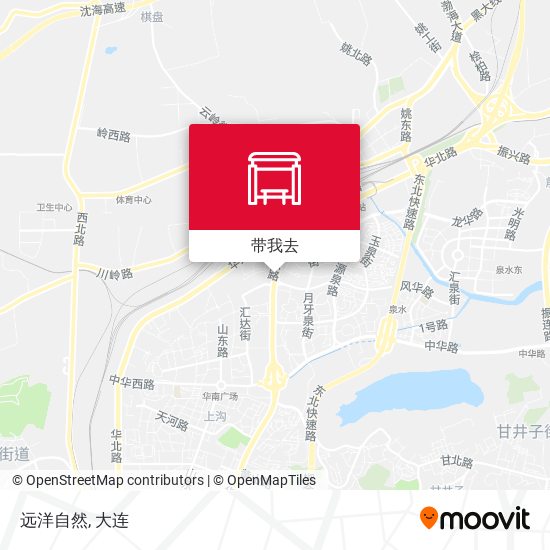 远洋自然地图