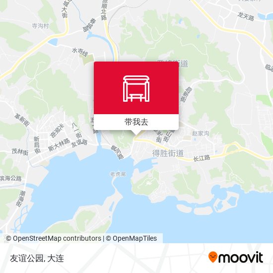 友谊公园地图