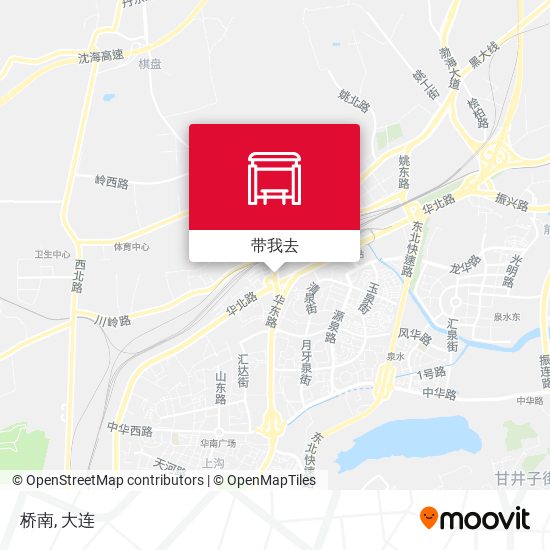 桥南地图