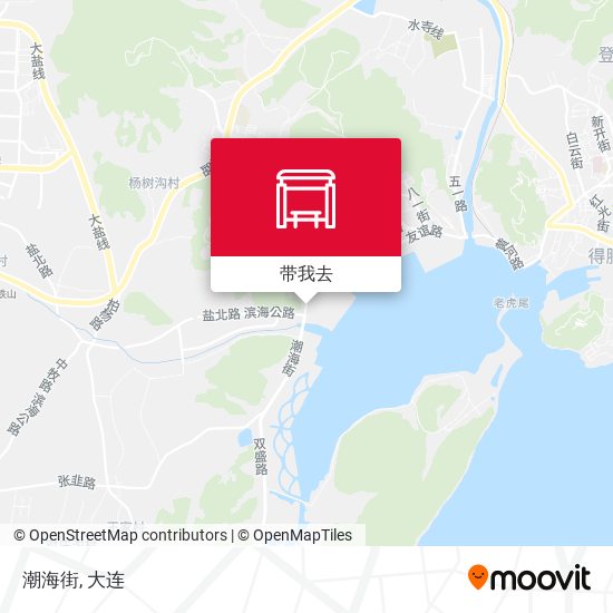 潮海街地图