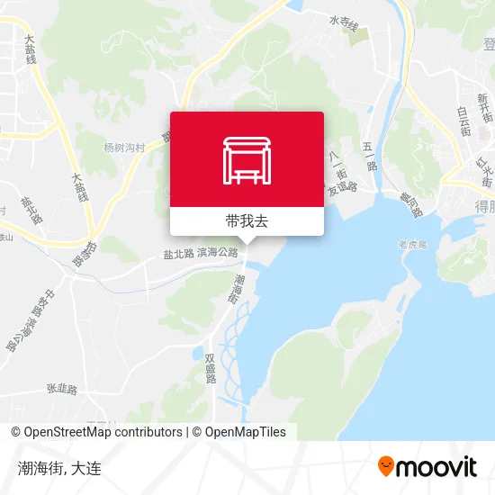 潮海街地图